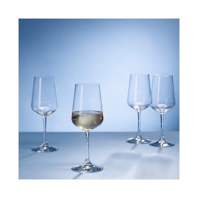 Villeroy & Boch Ovid White Wine Glass Set of 4