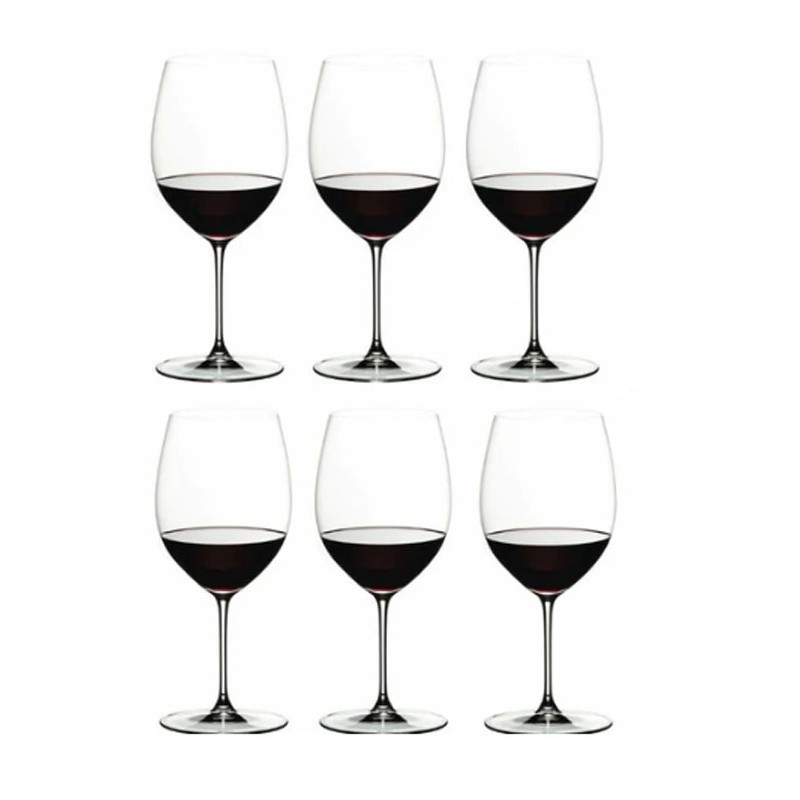 Riedel Veritas Set 6 Cabernet / Merlot Glasses Ref. 5449/0-22