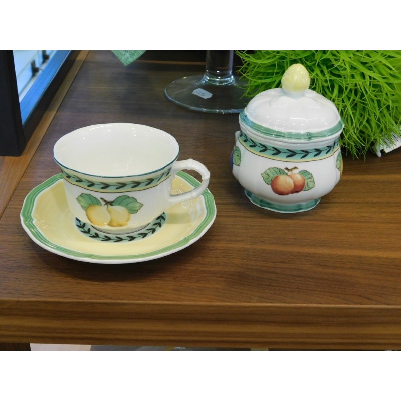 Set 6 Pz Tazze da Colazione con Piattino French Garden Villeroy